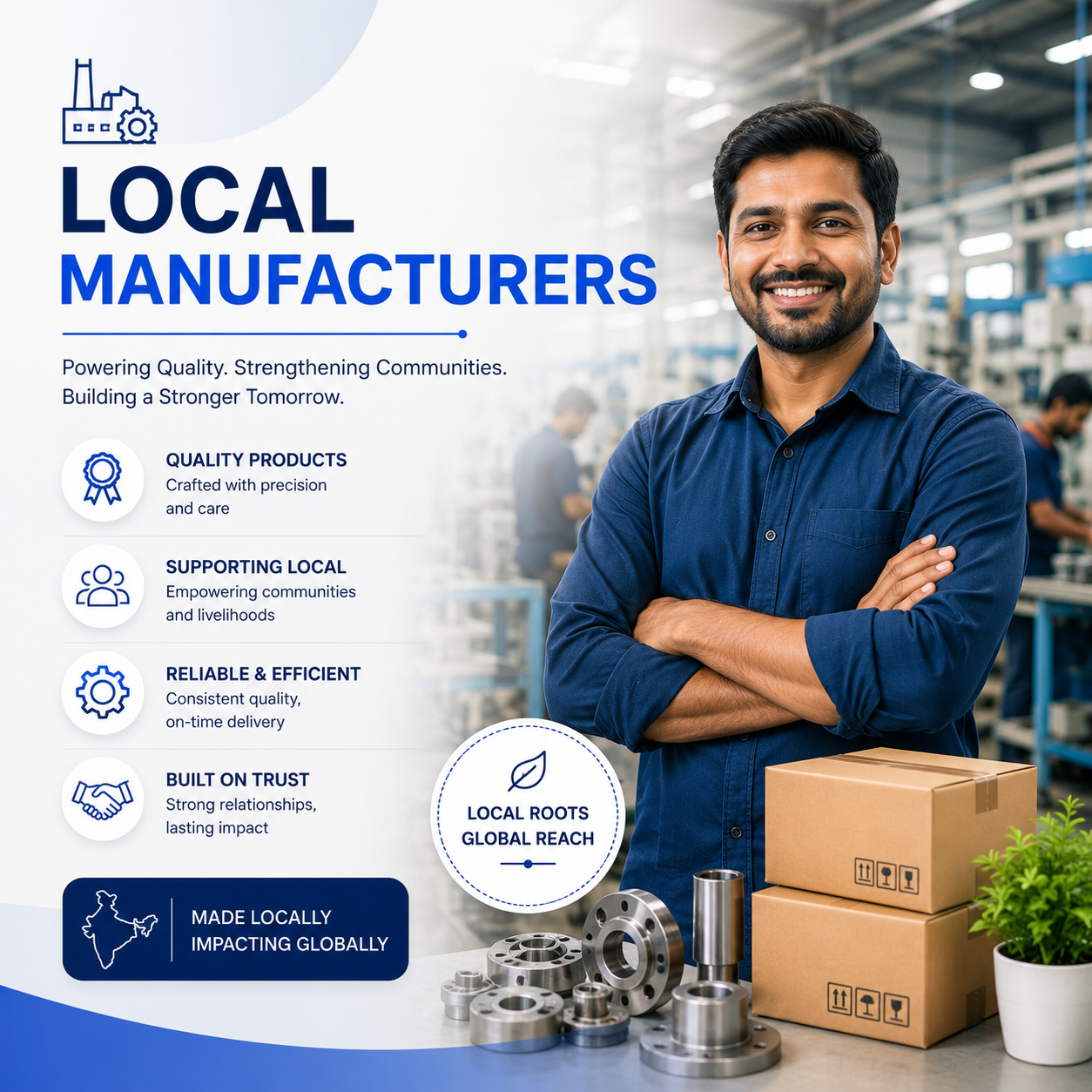Local manufacturers, global impact