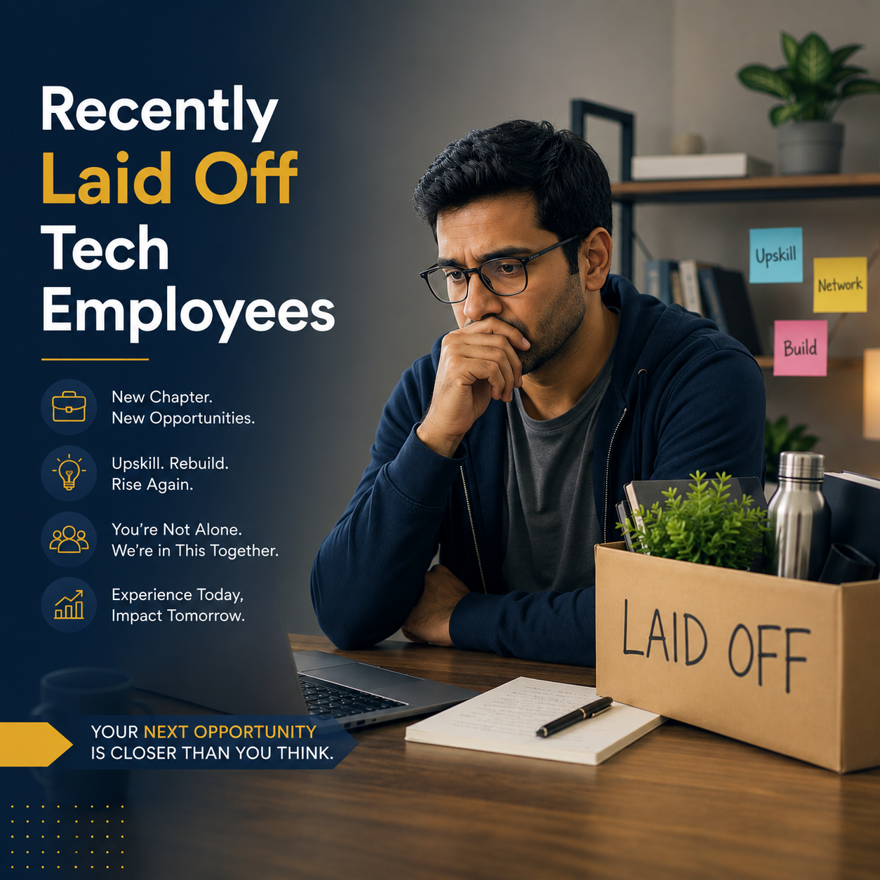 New beginnings after a layoff