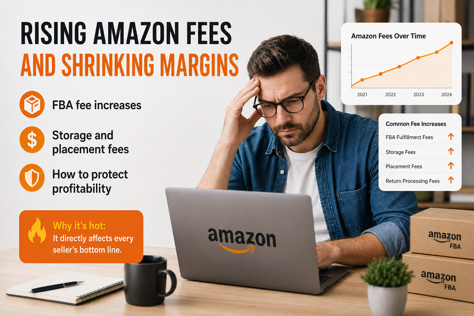 Rising Amazon Fees and Shrinking Margins: The New Reality for Amazon Sellers